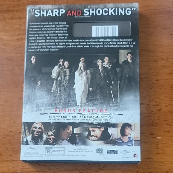 DVD Movie Collection - Fantastic 4, Mr. & Mrs. Smith, Bait, The Purge - Picture 9 of 9